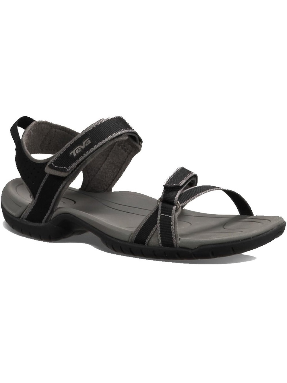 TEVA s10 wmn’s ‘Verra’ Black and Gray Open-Toe Sport Sandal look NEW-Retail $95